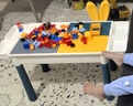 斯纳恩（Snaen）积木桌子大颗粒儿童玩具结实多功能游戏桌3-6岁12男女孩生日礼物 实拍图