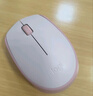 罗技（Logitech）M172鼠标 无线鼠标 办公鼠标 左右手适用 双侧防滑纹理 带无线2.4G接收器 玫瑰粉 实拍图