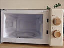美的【国家补贴8折】厨房小家电小滋味微波炉变频家用小型百搭复古转盘式经典双旋钮轻音M20H4 实拍图