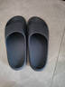 朴西香蕉船情侣凉拖鞋女浴室不易滑室内居家四季拖鞋男 黑色 40-41 实拍图