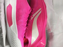 李宁利刃4 V2丨篮球鞋男鞋透气网面低帮支撑稳定实战比赛鞋 【Pink】荧光耀粉/标准白-13 43 实拍图