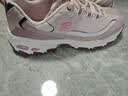 斯凯奇（Skechers）七夕女鞋缓震舒适运动鞋厚底休闲鞋增高老爹鞋149589 豆沙色/多彩色/MVMT 39 【正码正拍】 实拍图
