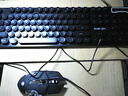 前行者（EWEADN） GX330机械手感键盘鼠标套装朋克有线游戏电脑笔记本办公无线蓝牙键鼠三件套 黑色彩虹光【朋克版】+电竞宏鼠标 实拍图