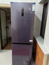 美菱（MeiLing）无忧嵌402双门两门超薄零嵌小户型大容量拼接窄门一级节能低噪变频风冷无霜底部散热冰箱国家补贴 BCD-402WPCZX 神秘灰 实拍图