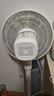 美的（Midea）【幸运草安睡1S】一级能效直流变频声控电风扇家用遥控卧室静音落地扇台式桌面抗菌大风力转页扇 实拍图