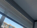 玺加电动铝百叶帘加厚耐脏免打孔厨房浴室办公室防水遮光帘智能语音 【每平米】L型隐孔2.5宽（哑光） 实拍图