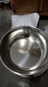 【不锈钢】和面盆厨房烘焙家用火锅盆洗菜打蛋汤锅盆醒面盆料理盆 32cm【热卖款】不锈钢 和面盆 实拍图