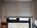 玺加电动铝百叶帘加厚耐脏免打孔厨房浴室办公室防水遮光帘智能语音 【每平米】L型隐孔2.5宽（哑光） 实拍图