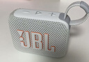 JBL GO4 音乐金砖四代 蓝牙音箱 户外便携音箱 电脑音响 jbl go4 iphone16pro适用 礼物小音箱 月光白 实拍图