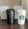 星巴克（Starbucks） 【星巴克本杯】经典车载随行保温杯 咖啡桌面杯男女士送礼礼物 355ml经典雪地白女神款 实拍图