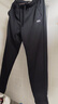 安踏加绒保暖运动裤男士直筒卫裤秋季针织户外跑步长裤平口休闲裤 实拍图