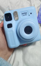INSTAX富士instax立拍立得 一次成像相机 miniSE（mini7+升级款）蓝色 实拍图
