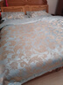富安娜家纺四件套 欧式提花高档床品套件 华尔兹1米5床 203*229cm 实拍图