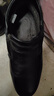 红蜻蜓秋冬男士保暖棉鞋商务休闲高帮加绒爸爸鞋男鞋WTD43377黑色41 实拍图