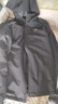 特步加绒外套男子上衣防泼水夹克三防户外运动双层风衣简约百搭 实拍图