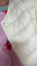 雪中飞羽绒内胆女轻薄羽绒服女短款新款冬季内搭修身时尚羽绒服外 米白 2XL (175) 实拍图