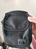 智纳 斜挎包男女潮牌迷你单肩包休闲腰包手机包轻便帆布ins潮流小背包 黑色【升级版】 实拍图