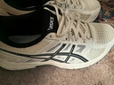 亚瑟士ASICS女鞋网面跑鞋百搭缓震运动鞋透气跑步鞋 GEL-CONTEND 4 米白色/黑色 38 实拍图