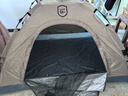 骆驼（CAMEL）户外帐篷便携式可折叠自动银胶防晒防雨野餐露营装备8110A流沙金 实拍图