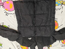 鸿星尔克驭光2.0|羽绒服男秋冬新款男女情侣防泼水休闲短款羽绒夹克外套 正黑 【女生建议拍小1-2码】 3XL  (180-185cm/150-160斤) 实拍图