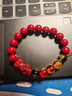 五路财神仿朱砂手链转运珠手串本命年男女礼物开运饰品手饰手串 10mm五路财神手串貔貅款 实拍图