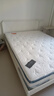 宜家（IKEA）NESTTUN奈斯顿铁艺床铁床床架双人床加厚简约卧室出租房 床架白色/鲁瑞1.5x2m 实拍图