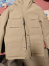 优衣库男装女装高级保暖羽绒茄克冰雪羽绒户外连帽外套477136 30 浅米色 M /170/92A 实拍图
