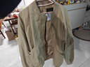 马登工装 美式MA1飞行员夹克沙漠版复古棒球服短款休闲外套男潮秋 卡其色 【装饰肩袋】 XL 实拍图