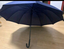 天堂 加大雨伞长柄 半自动超大10骨加固商务伞  夜空蓝  实拍图