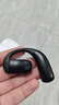 新款无线 单耳挂耳式蓝牙耳机 不入耳气传导 运动健身高清通话 数显电量 超长续航苹果华为通用 黑色-左右耳可佩戴 实拍图