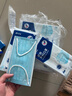 振德一次性医用外科口罩成人儿童保暖口罩冬季防粉尘雾霾 蓝色100只  实拍图