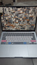 极川 Apple苹果MacBook Air13.6英寸M4/M3/M2硅胶键盘膜2025/24/22款笔记本电脑键盘保护膜快捷键防尘 实拍图