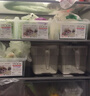 季萌4个装食品级冰箱储物盒收纳盒抽屉式厨房蔬菜水果食品鸡蛋保鲜盒 4个装(尺寸：32*18*12cm) 实拍图