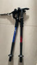 神火（SupFire）户外登山杖铝合金T柄超轻拐杖徒步健走爬山伸缩非折叠棍儿童手杖 实拍图