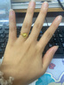 周六福（ZLF）  黄金戒指女款足金999活口心形女戒心心相印 计价 15号-3.07g 实拍图