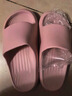 朴西香蕉船情侣凉拖鞋女浴室不易滑室内居家四季拖鞋男 浅粉 37-38 实拍图