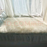 纯羊皮褥子整张绵羊皮毛一体羊毛床垫单双人宿舍加厚防潮保暖床垫 羊皮白色 150CM*155CM 实拍图
