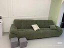 帕沙曼国货补贴云朵沙发布艺小户型客厅奶油风雪尼尔沙发多功能2630ZF 【常规款】3.4米多人位 雪尼尔TY74: 羽绒+记忆棉+紫罗兰+竹炭海绵 实拍图