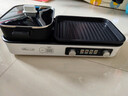 小熊（Bear）烤涮一体两用锅 烤肉锅电烤盘 家用电烧烤炉火锅烤肉一体多功能锅 鸳鸯锅分体可拆洗分区控温L21D2 实拍图