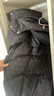 G.duck2025新款女童羽绒服中长款冬季儿童羽绒服加厚韩版洋气冬季外套 黑色印花 120 晒单实拍图