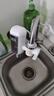 奥克斯（AUX）电热水龙头热水器免安装即热速热接驳款厨卫两用加热水龙头 【免安装】雪山白+漏保+送万向喷头 实拍图