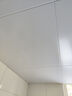 美的（Midea）集成吊顶铝扣板300*600加厚厨房卫生间浴室吊顶全套材料包安装 4㎡【加厚大板0.6mm】亚白30*60 实拍图