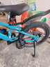 凤凰山地自行车男女变速山地车碟刹青少年儿童自行车学生单车 星际 橙蓝【单速+三刀轮】 18寸【适合120-155cm】 实拍图