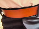 京东京造【头层牛皮】针扣腰带男真皮男士皮带生日礼物男友复古棕110 实拍图