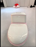 babycare马桶坐便器蹲便器儿童马桶仿真马桶坐便圈2-6岁宝宝便盆维尔粉 实拍图