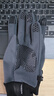 Naturehike挪客防泼水软壳手套防滑冬季加绒厚保暖骑行跑步运动开车登山防寒 月影灰 L 实拍图
