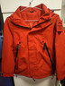 【骆驼同款】三合一冲锋衣夹克男女款户外工装防风防水宽松外套男 朱雀红 【单外套】 S （95-110斤）男女通用 实拍图