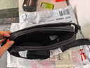 京东京造 探索者斜挎包男女胸包腰包大容量单肩背包休闲运动手机 黑色 实拍图