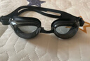 李宁（LI-NING）泳镜防水防雾男女高清游泳眼镜平光游泳镜LNJT224-10暗夜黑 实拍图