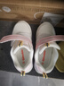 基诺浦宝宝学步鞋 18个月-5岁春秋款儿童鞋子 软底男女机能鞋GY1539 GW1539A白色/粉色/紫色 25.5 160mm 适合脚长156-165mm 实拍图